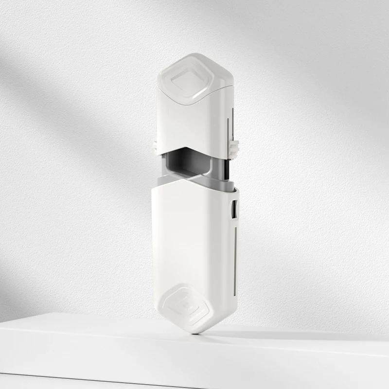 

Таблетница Портативная Мини Разделитель Таблеток Лекарств Пылезащитный Органайзер Коробка Измельчитель Футляр для Таблеток Здравоохранение белый