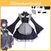 Exquisite Workmanship And Silky Fabric Maid Uniform Costume