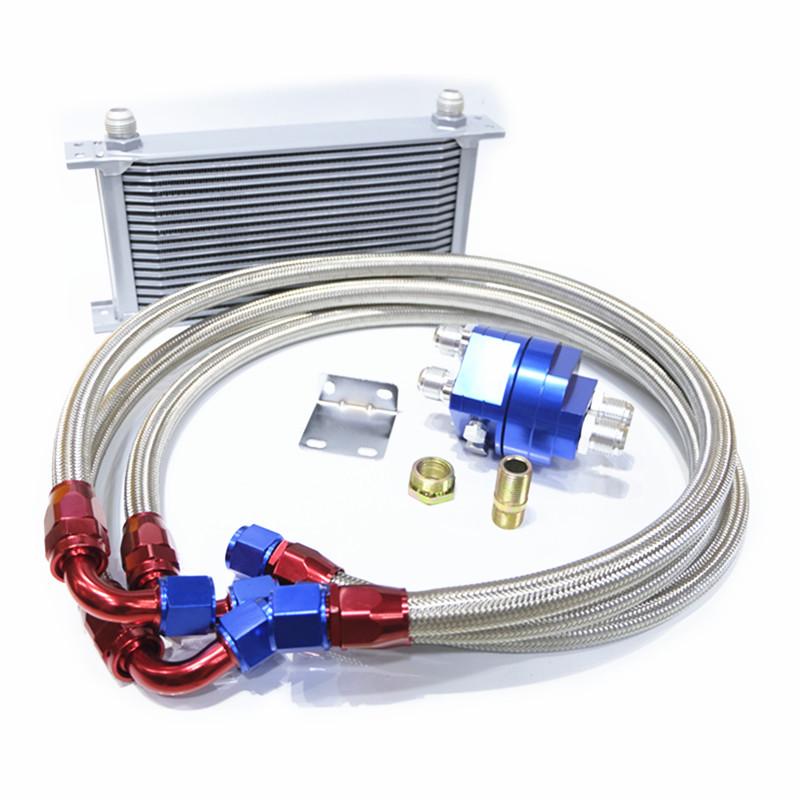 Universal Racing Oil Cooler 10/13/16 Row Radiator for Modified Engines