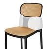 Support Cushion with Hook-and-Loop Closure Padded Enclosing Back