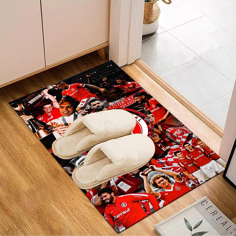 Intercontinental Football Crest Rug Game Carpet, Floor Mat for Bedroom Living Room Entryway Rug, Home Decor Idea Gift for Christmas birthday