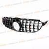 for Mercedes Benz 2015-2018 2019-2021 W205 C-Class C180 C200 C250 C300 C400 GT Front Bumper Grille Hood Grill With Camera Hole