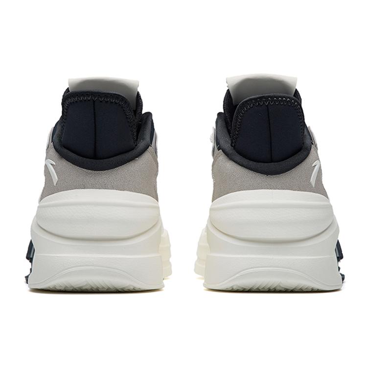 New Anta Bastard 4.0 Anti Slip Wear Resistant Low Top Skateboard Shoes Koala Gray 112238080-2