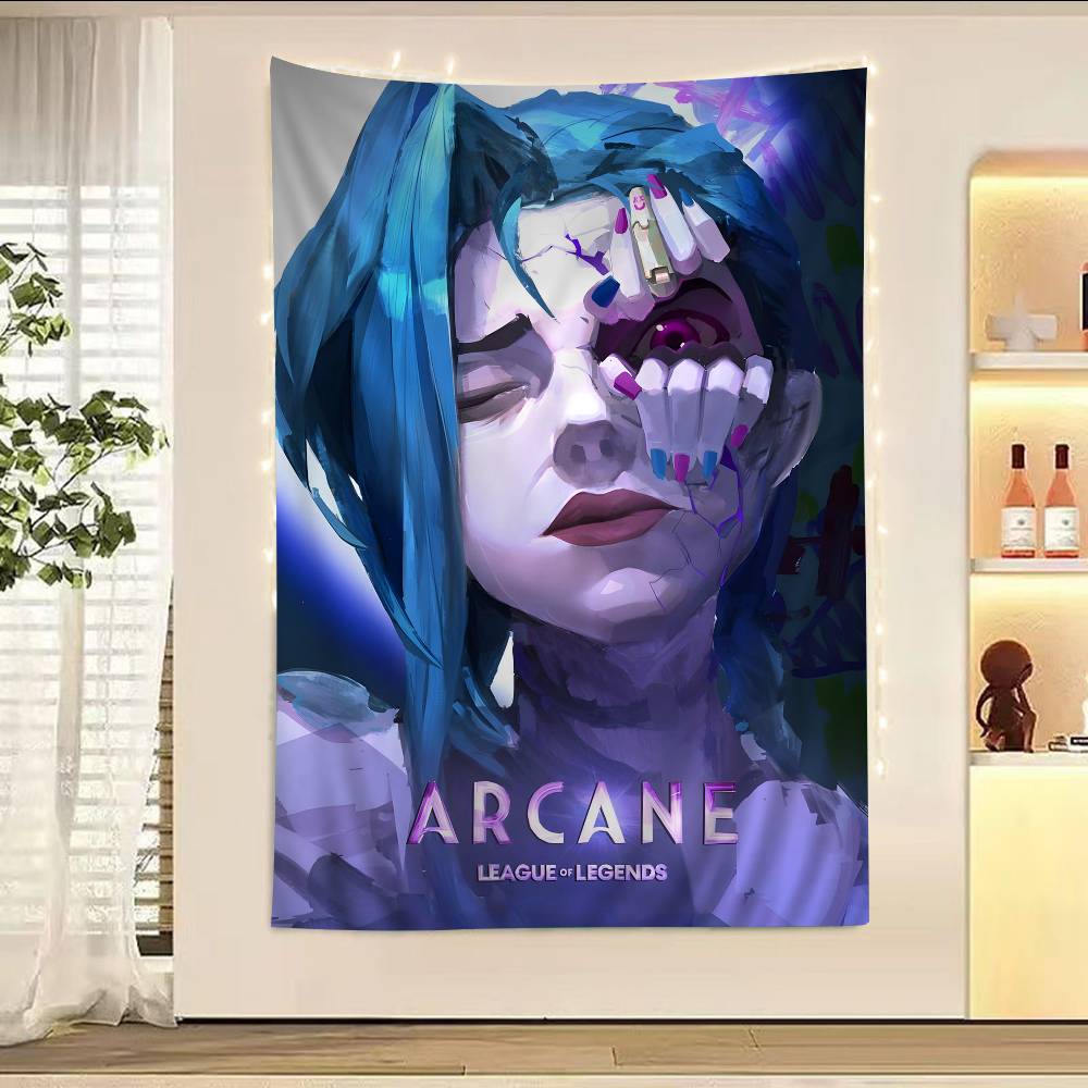AArcane LLOL Classic Animation Cartoon Tapestry Wall Hanging Decoration Household Home Decor