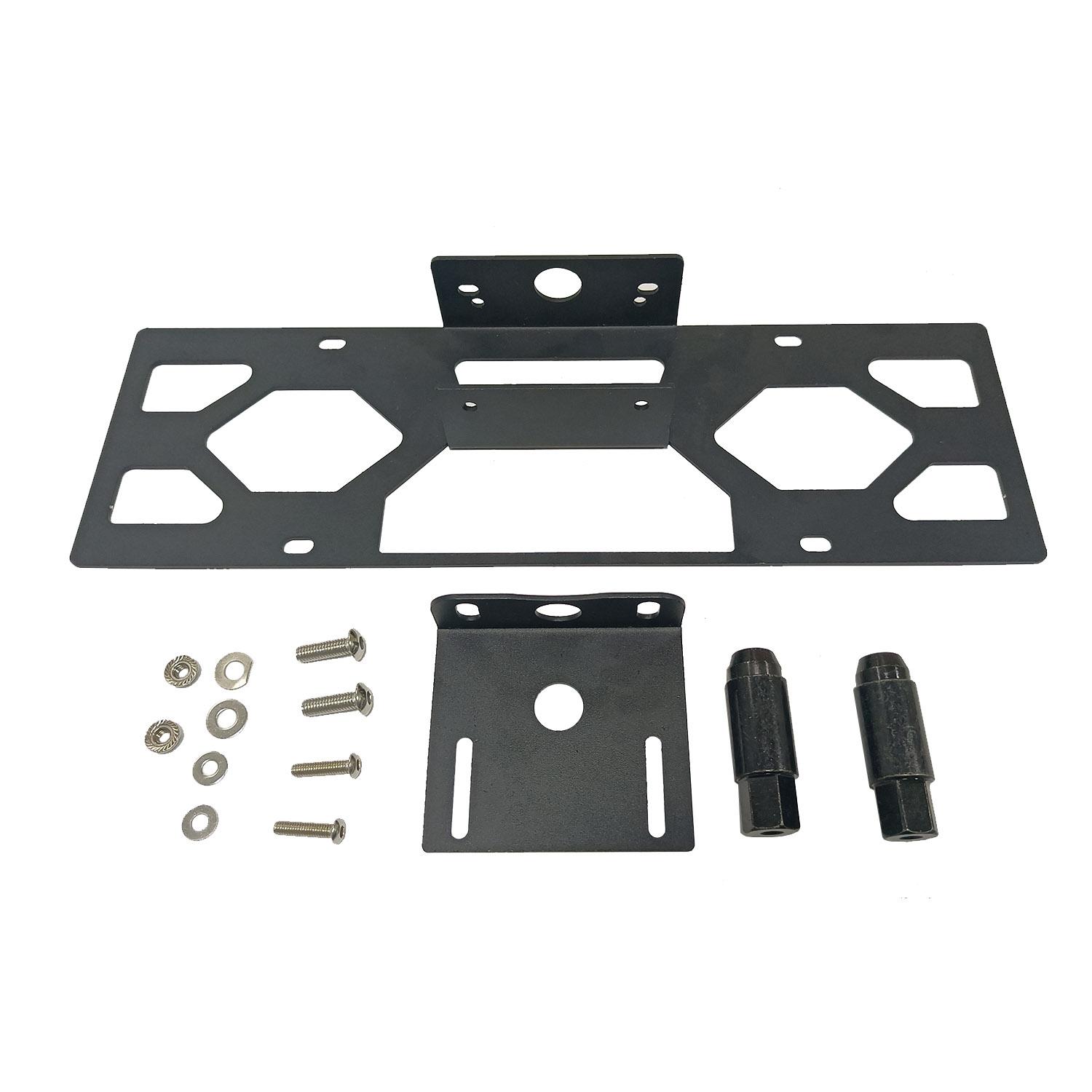 

Черный кронштейн для крепления номерного знака сзади подходит для кронштейна для крепления номерных знаков Jeep Wrangler JL 2018-2024+ чёрный