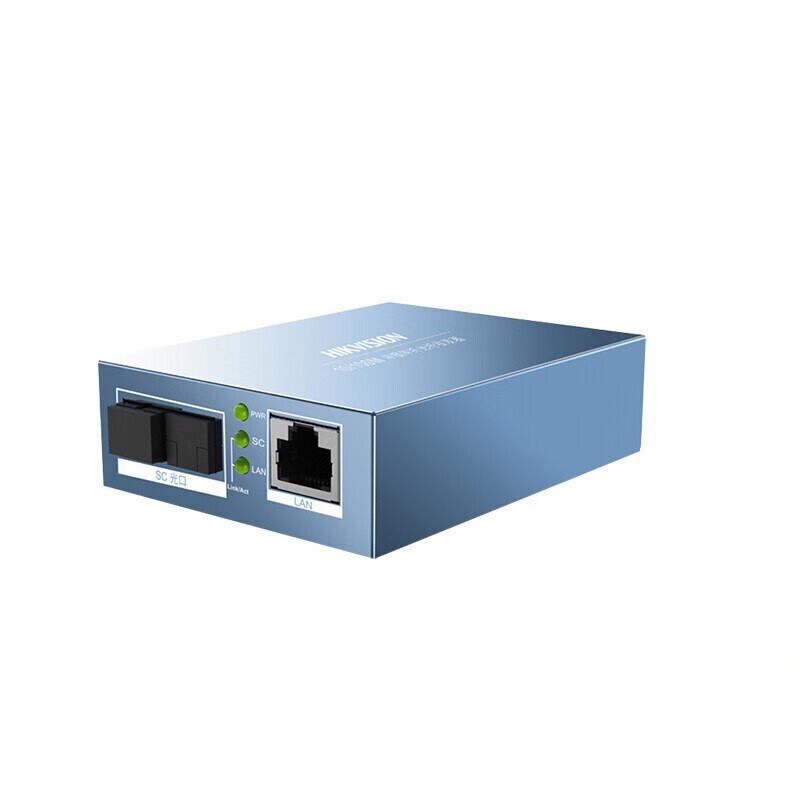 

Hikvision Gigabit Fiber Optic Transceiver CN plug (adapter included)