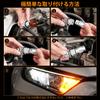 Mixsuper S25 BAU15S LED Turn Signal, Industry First Model, Short Type, Cooling Fan, Amber