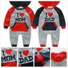 Premium Quality Newborn Tracksuit Baby Boy Girl Cotton Bodysuit Jumpsuit Clothes Set