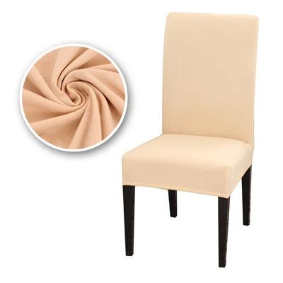 

Slipcover Plain Chair Cover ome Spandex Stretch Elastic Slipcovers Chair Covers for Wedding Dinner Restaurant Banquet Home 1pc