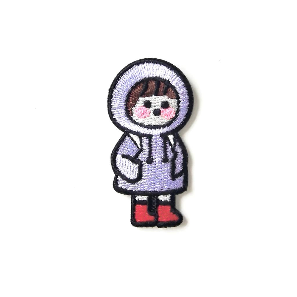 Cartoon Character Self-Adhesive Embroidery Patches for Hats and Clothes