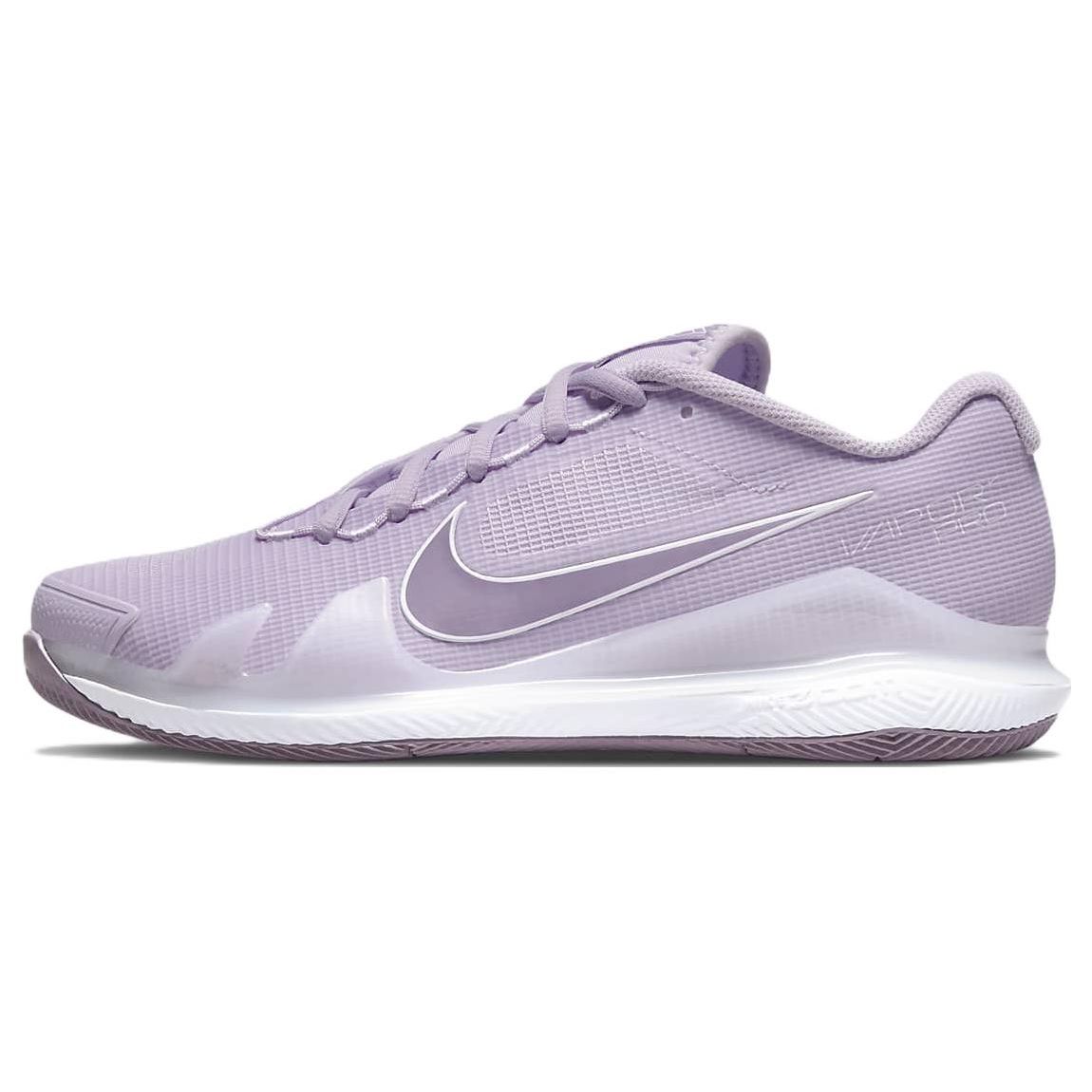 

Женские кроссовки NikeCourt Air Zoom Vapor Pro Doll Amethyst Wave фиолетово-белые Volt CZ0222-555