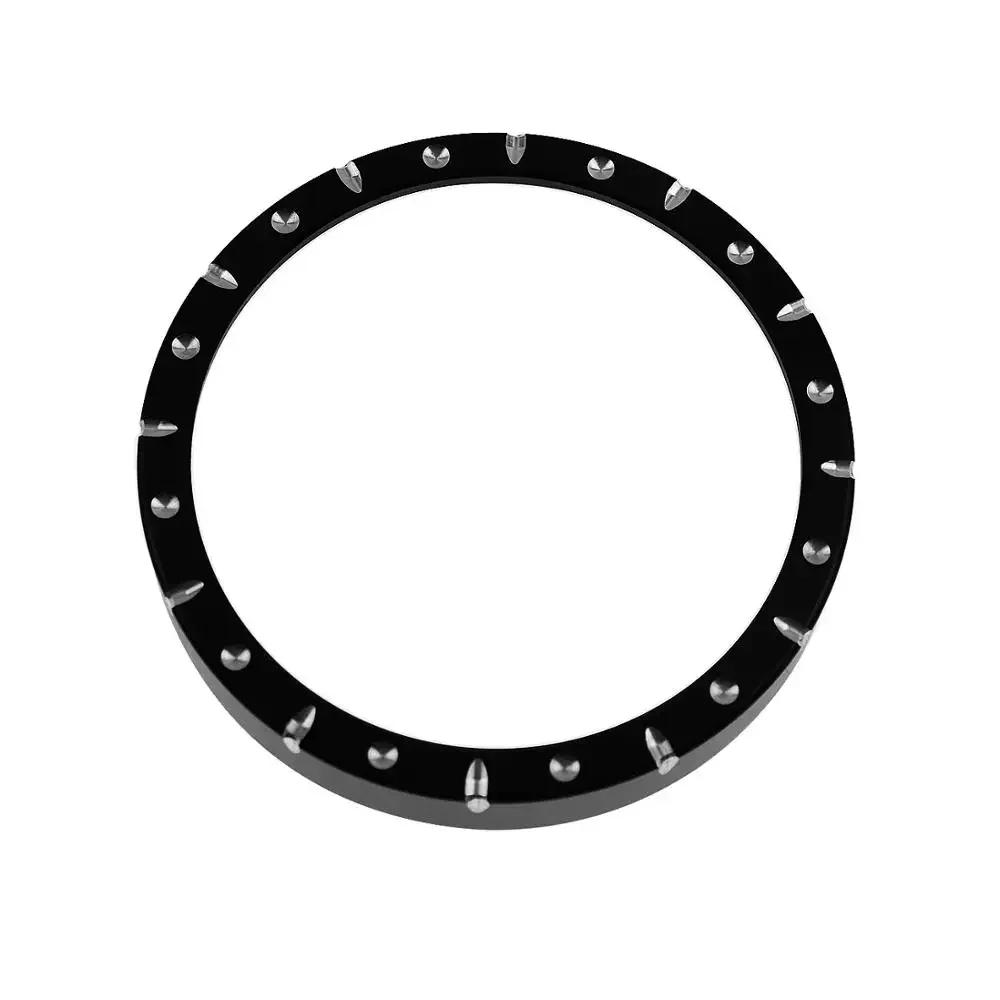 Black Asterism Speedometer Trim Bezel Burst Billet Cover For Harley Sportster 883 1200 Dyna Street Bob Low Rider Touring FLTRX