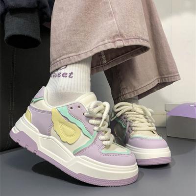 Fashion High Top Fashion Shoes Women's Vulcanized Shoes 2024 New Autumn Platform Casual Female Sports Shoes Zapatillas Informales DLSYXD