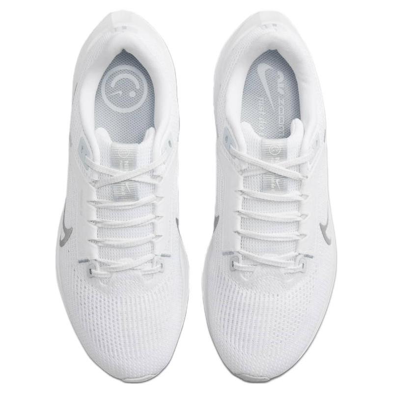 Nike Pegasus 40 White Metallic Silver Women's Sneakers DV3854-101