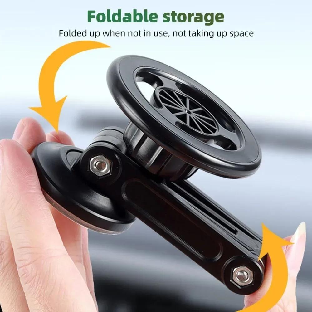 360° Rotate Strong Magnetic Car Phone Holder For Magsafe Foldable Phone Stand Air Vent Magnet Mount Mobile stand For iphone 1415