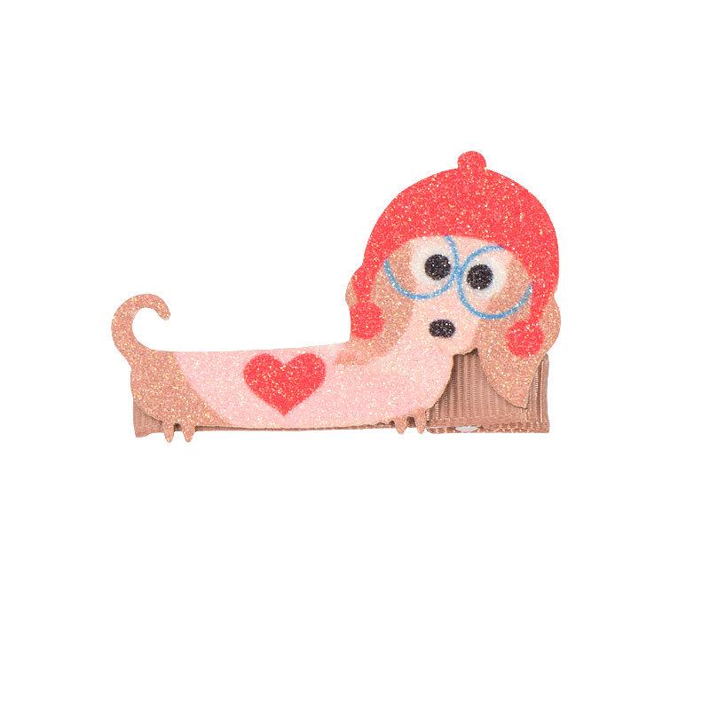 Summer Cartoon Pet Dog Hairpin: Super Cute Animal Parent-Child Holiday Hair Accessories for Babies