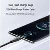 120W USB Type-C Fast Charging Cable for Huawei, Vivo, Oppo, Xiaomi - 10A Compatible