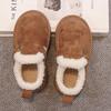 Children's Korean-Style Winter Snow Shoes - Plush Leather & Warm Fur 2025