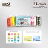 Super Light DIY Colored Clay - 12 or 24 Colors