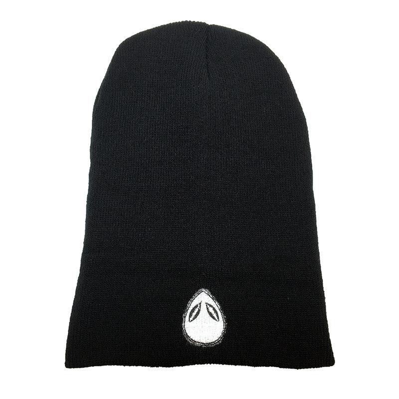 European and American New Alien Skull Embroidered Wool Knitted Hat Men's and Women's Autumn and Winter Thermal Hat Cold Hat