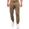 Spring and Autumn New Men's Solid Color Casual Sports Running Pants Tether Elastic Waist Tights