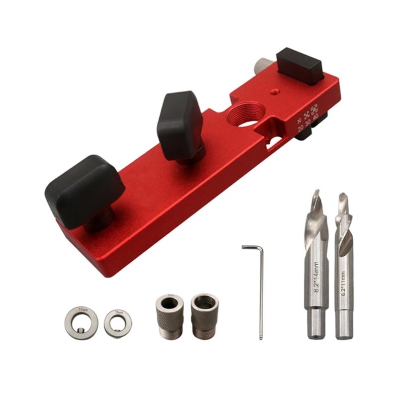 Fixing Fixture for Punching Aluminum Profile Aid Multifunctional Convenient Locator Through Hole Auxiliary Tool