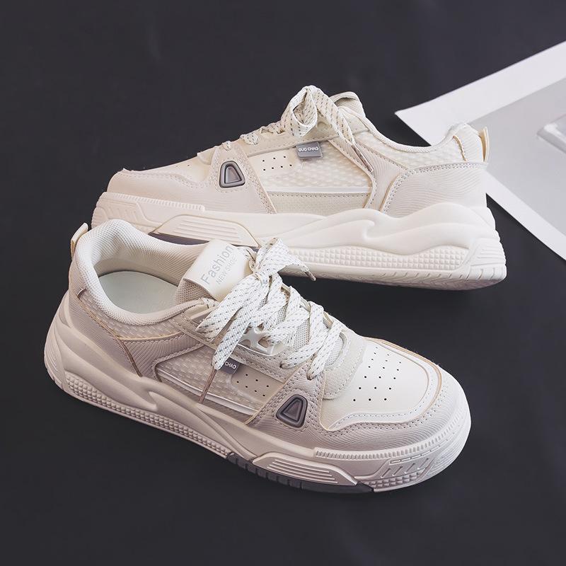 

Сетчатая поверхность белые туфли женские новые универсальные на толстой подошве легкие дышащие повседневные тонкие студенческие спортивные кроссовки модные 40