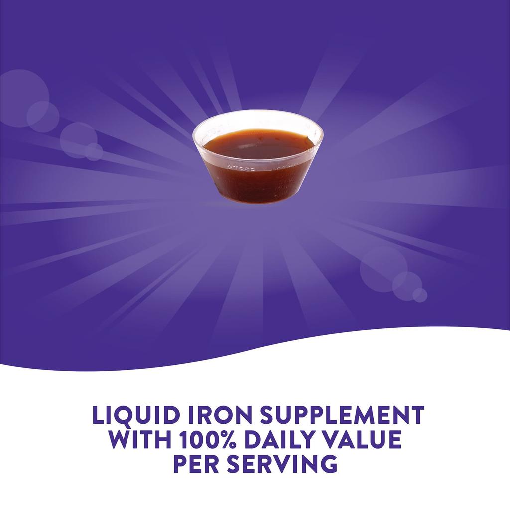 Nature's Way Liquid Iron, Berry, 16 Fl Oz (480 Ml)