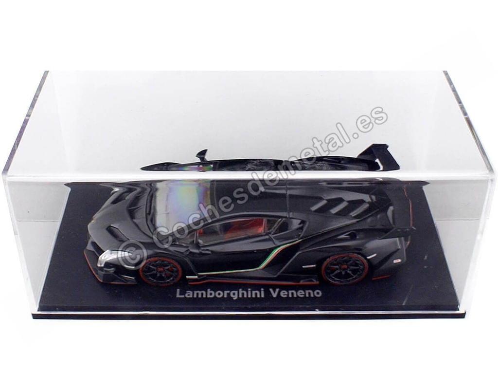 Kyosho Original Lamborghini Veneno Line Finished Product 1/43 Black/Red