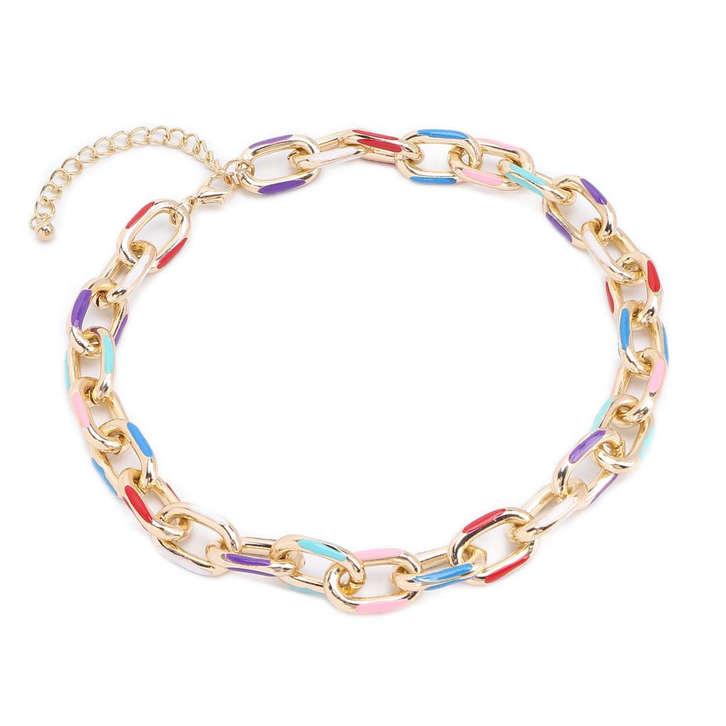 Hip Hop Chain Hypoallergenic Elegant Classic Alloy Necklace for Clothing Decorations