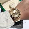 Laojiadi Daytona Lao Grün Gold Di Kosmischer Chronograph 4130 Uhrwerk Mechanische Herrenuhr