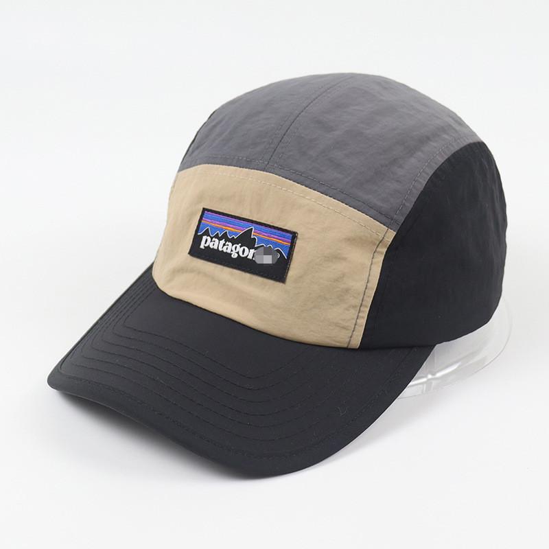 Vintage American Style Fivepanel Cap With Breathable Polyester For Outdoor Sun Protection
