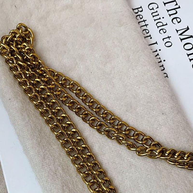 Dámský batoh Advanced Sense Malý design Sense Chain Messenger Bag Neformální retro taška přes rameno Jednoduché a všestranné čtvercové tašky