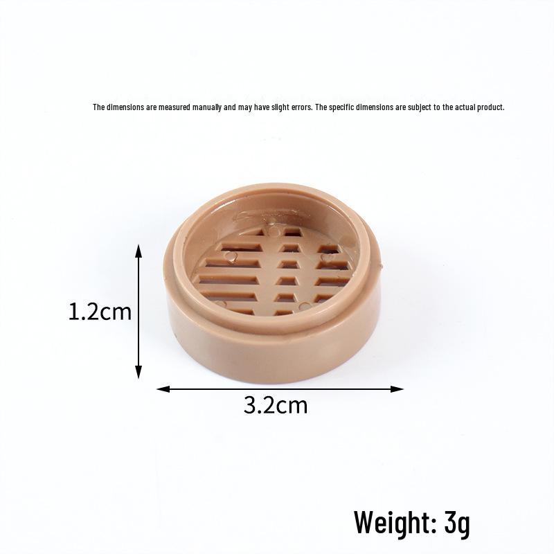 

Mini DIY Food Toy: Plastic & Bamboo Steamer Basket Tableware and Photography Props