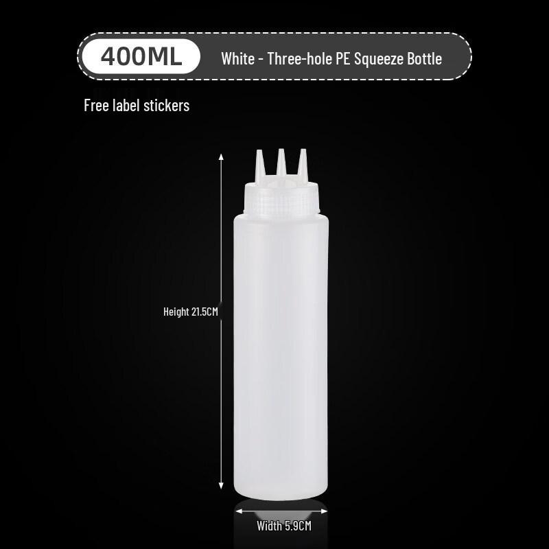 ZISIZ Plastic Squeeze Bottle