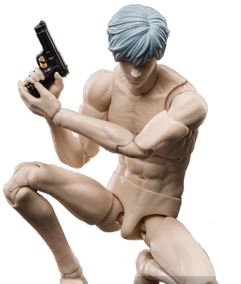 

VTOYS X BMS Male Super Articulated Figure Body ONE VB002 White Skin [AC] 1/12 белый