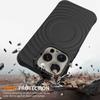 For iPhone 12 Pro Max Magnetic Case Shockproof Liquid Silicone Phone Cover with Water Ripple Texture