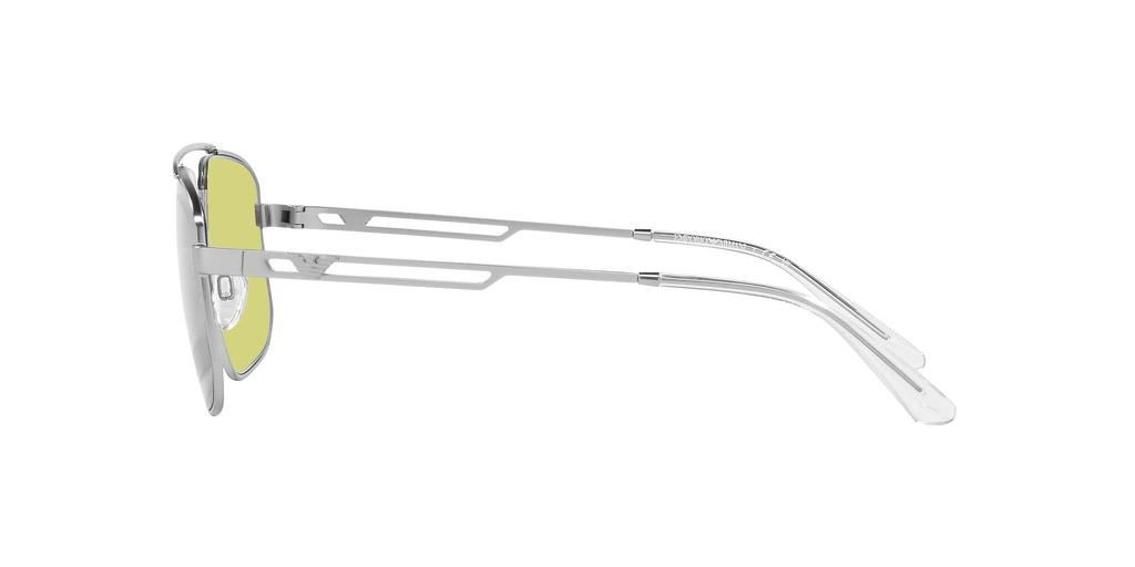 Sunglasses EA2139 MATTE SILVER Lens 57 [Emporio Armani] Frame/GREEN