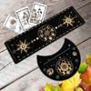 Moon Phases Altar Base Moon Shape Rectangle Cards Holder Witch Divinations Tool