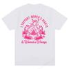 I Support Women's Rights and Wrongs Print T Shirt Funny Feminism Meme T Shirts Men's Harajuku H