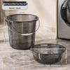 Transparent Thickened Bucket & Basin Set with Scoop