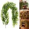 Artificial Foliage Silk Willow Greenery Garlands DIY Artificial Plant Vine Outdoor Accessories