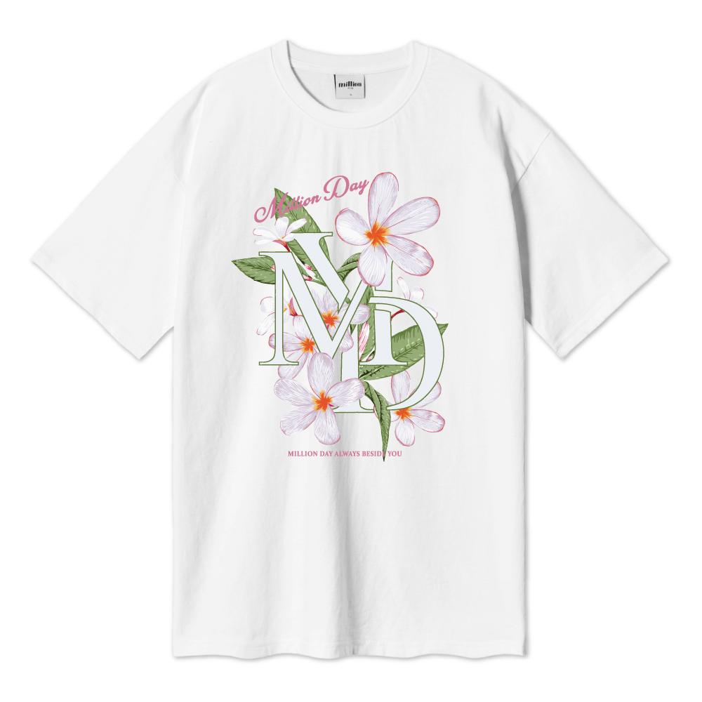 Million Day Million Nature Over T-Shirt Blue/S