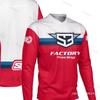 Herren Aramid Motorrad-Fahrhemd Langarm Schnelltrocknend Offroad-Radtrikot Dirtbike Trail-Rennen