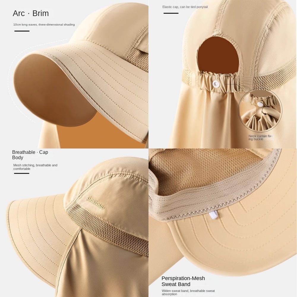 Large Brim Bucket Hat All Inclusive Sunscreen Hat New Fisherman Hat  Women