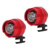 2PCS Clogs Shoes Headlight Decorative Aluminum Alloy ABS IPX5 Water Resistant Clogs Headlamp for Thanksgiving