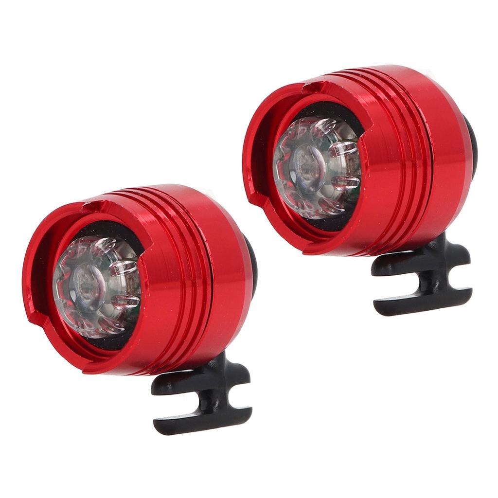 2PCS Clogs Shoes Headlight Decorative Aluminum Alloy ABS IPX5 Water Resistant Clogs Headlamp for Thanksgiving