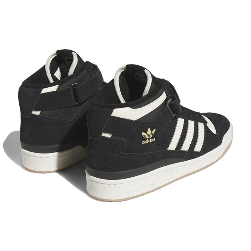 Adidas Forum Mid 'Black Cream Gum' Sneakers FZ6252
