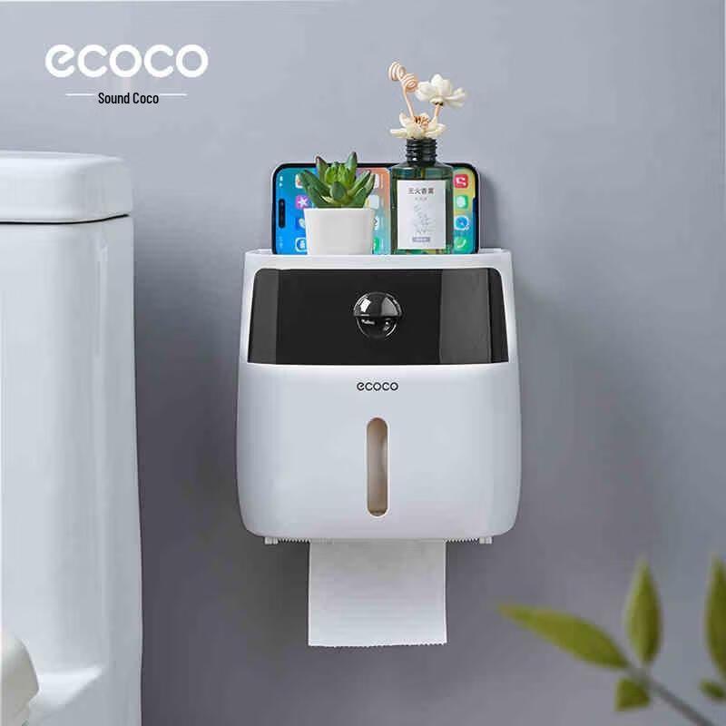 

Aige Wall-Mounted Double Layer Toilet Paper Holder