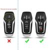 Carbon Fiber Protective Shell Set for Ford Lincoln and Mustang Key Cases
